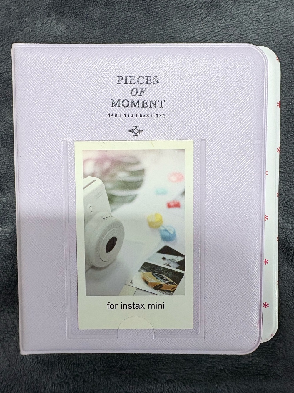 Fujifilm Instax Mini Photo Album - Light Lavender and White - Picture 2 of 13